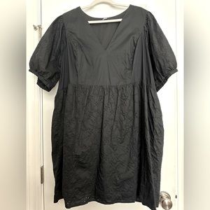 Old Navy V-Neck Eyelet Mini Dress